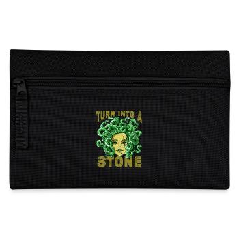 Turn Into Stone Goddess Greek Mythology - Pencil Case - black - Front