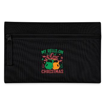 Fanatiques de fitness Mes cloches à Noël - Trousse - noir - Devant