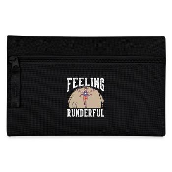 Marathon Feeling Runderful Laufen - Federtasche - Schwarz - Vorne