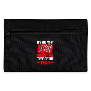 Jogging Most Runderful Time Running - Pencil Case - black - Front