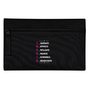 Cadeau Sophie - Qualités Personnalisées - Trousse - noir - Devant