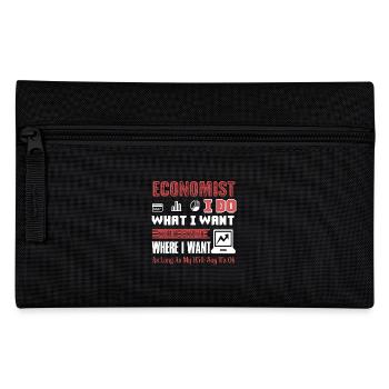 Economist I Do What I Want - Pencil Case - black - Front
