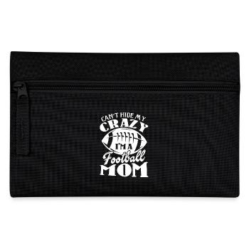 Football I'm A Football Mom - Pencil Case - black - Front