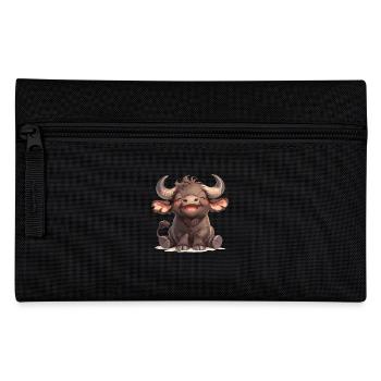 Buffalos Buffalo Büffel - Federtasche - Schwarz - Vorne