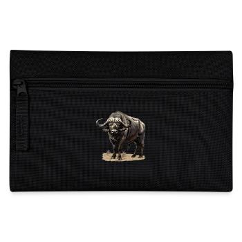 Buffalos Buffalo Büffel - Federtasche - Schwarz - Vorne