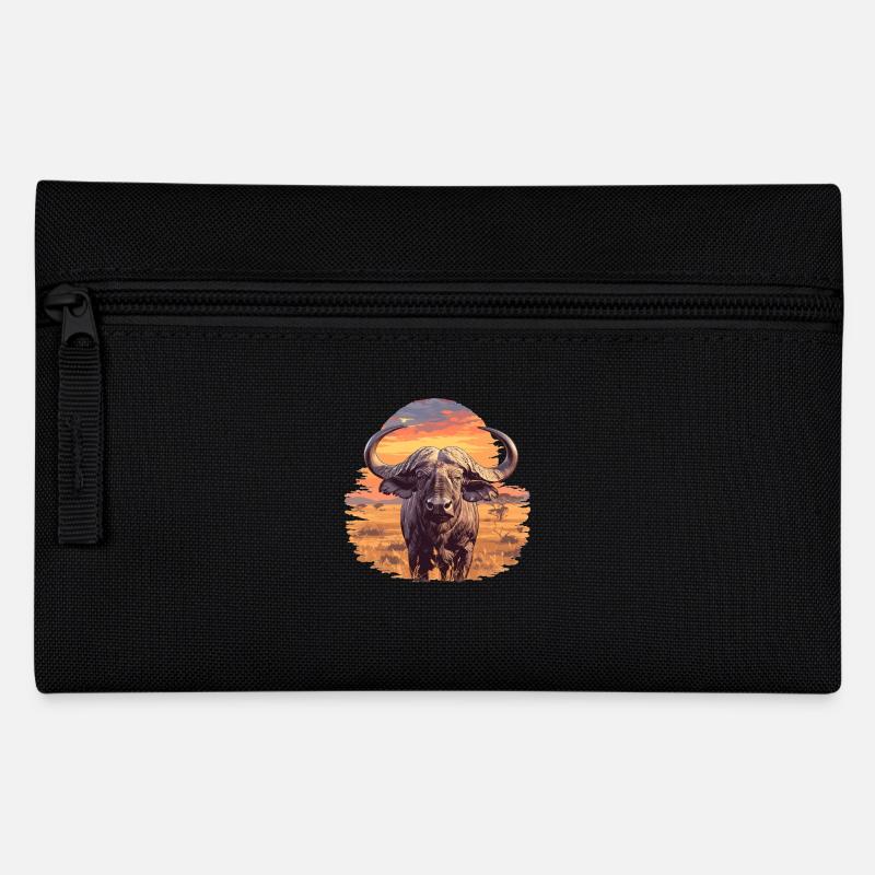 Buffalos Buffalo Büffel - Federtasche - Schwarz