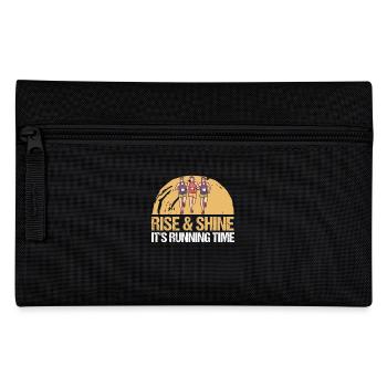 Marathon Running Time Running - Pencil Case - black - Front