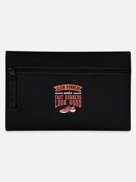 Slow Runners Fast Runners Running - Pencil Case - black
