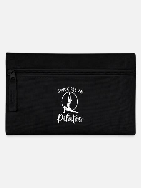 Ich kann nicht Pilates haben - Federtasche - Schwarz