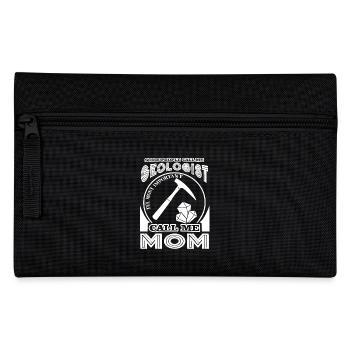 The Most Important People Call Me Geologist Mom - Pencil Case - black - Front