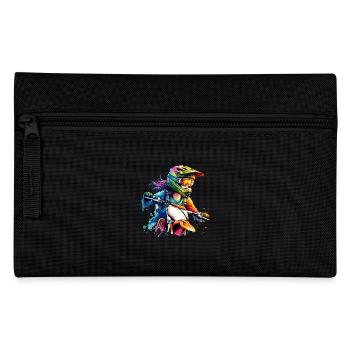 Motocross Femmes Filles Fille - Trousse - noir - Devant