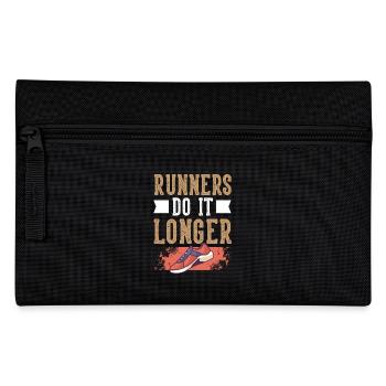 Les marathoniens le font plus longtemps en courant - Trousse - noir - Devant