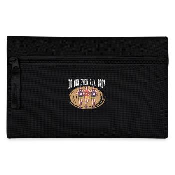 Marathon Do You Even Run Bro Running - Pencil Case - black - Front