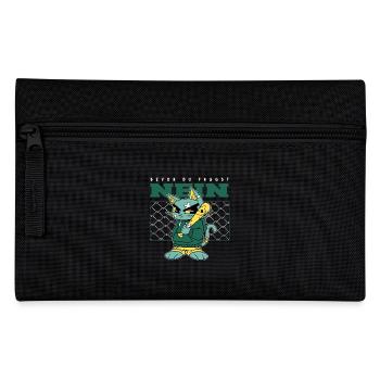 Before you ask, NO! - Clear saying - Pencil Case - black - Front