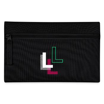L Letter - Pencil Case - black - Front