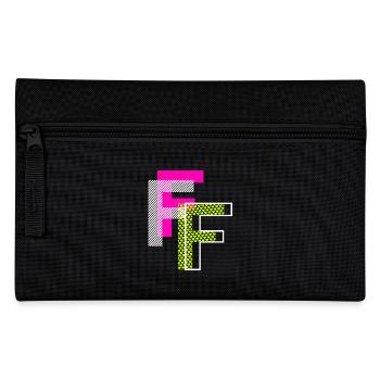 F Letter - Pencil Case - black - Front