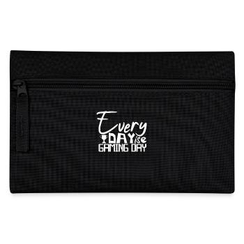 Gaming Gamers Every day is a gaming day - Pencil Case - black - Front