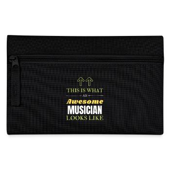 Voici à quoi ressemble un musicien génial - Trousse - noir - Devant