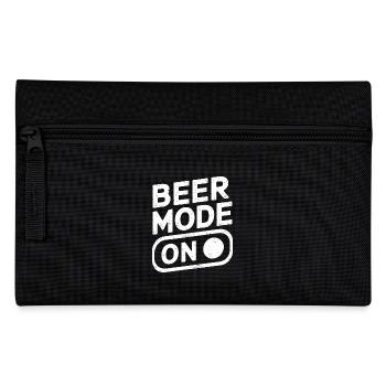 Beer Mode On Bierspruch Trinkspruch - Federtasche - Schwarz - Vorne