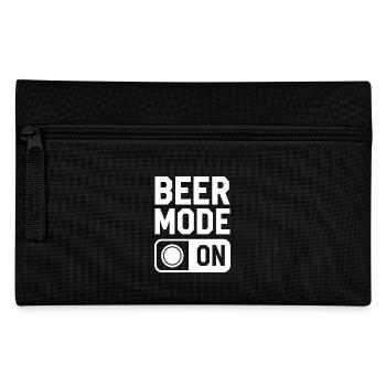 Beer Mode On Bierspruch Trinkspruch - Federtasche - Schwarz - Vorne