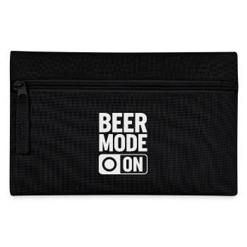 Beer Mode On Bierspruch Trinkspruch - Federtasche - Schwarz - Vorne