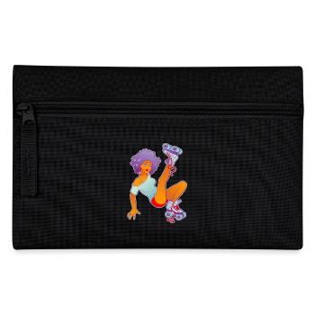 Roller Derby Girl - Pencil Case - black - Front