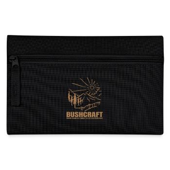 Bushcraft - Busch Genie mit Craftiness - Federtasche - Schwarz - Vorne