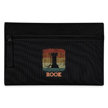 Rook Checkmate Sport Chessboard Chess - Pencil Case - black - Front
