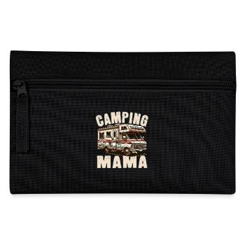 Camping Mama - Federtasche - Schwarz - Vorne
