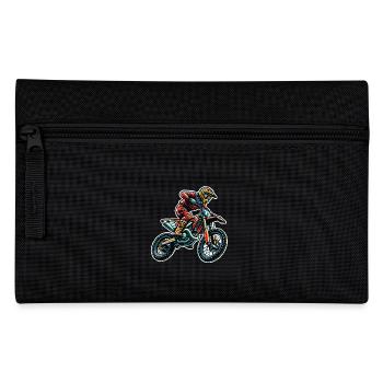 Motocross - Pencil Case - black - Front