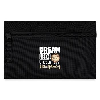 Dream big little hedgehog - Pencil Case - black - Front
