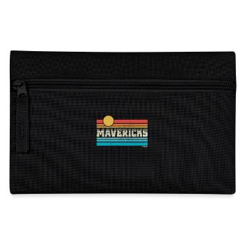 Mavericks Beach California Retro Surf Trip Surfer - Pencil Case - black - Front