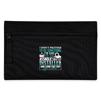 I'm An Installer Not Pretend To Be Something - Pencil Case - black - Front