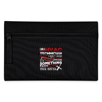 HVAC Tech I Am A HVAC Tech - Pencil Case - black - Front