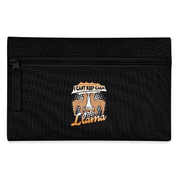 I Can't Keep Calm I am A Llama - Pencil Case - black - Front