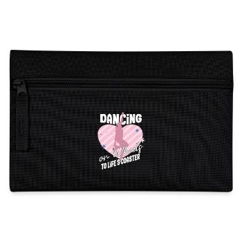 Patinage à roulettes Patinage Danse sur roues Cadeaux - Trousse - noir - Devant