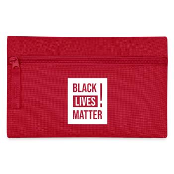 Protest Black Lives Matter - Federtasche - Rot - Vorne