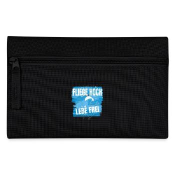 Fly high, live free – Weini's Wilderness - Pencil Case - black - Front