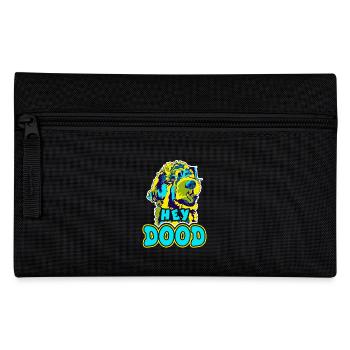 Cute Goldendoodle Colorful - Pencil Case - black - Front