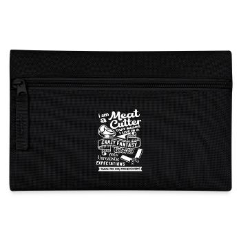 Meat Cutter I Am A Meat Cutter - Pencil Case - black - Front