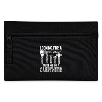 Carpenter Trust Me I am A Carpenter - Pencil Case - black - Front