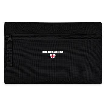 Brighton And Hove England Englische Flagge - Federtasche - Schwarz - Vorne
