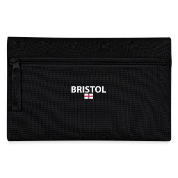 Bristol England Englische Flagge Engländer - Federtasche - Schwarz - Vorne