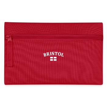 Bristol England Englische Flagge Engländer - Federtasche - Rot - Vorne