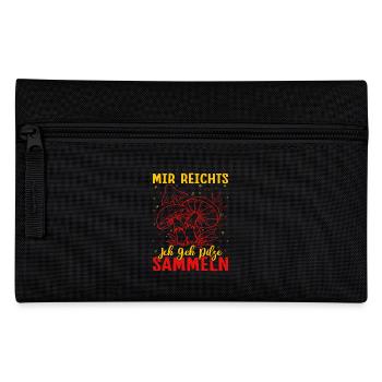 Mushroom hunt I've had enough I'm going mushroom picker - Pencil Case - black - Front