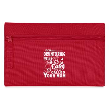 Orienteering Wasn't Easy - Pencil Case - red - Front