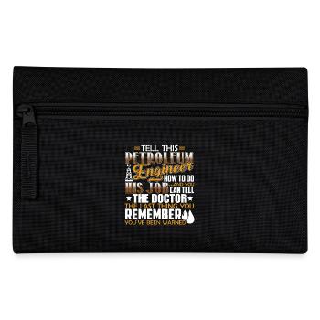 Petroleum Engineer Petroleum Engineer Job - Pencil Case - black - Front