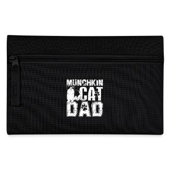 Munchkin Cat Munchkin Cat Dad - Pencil Case - black - Front