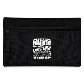 Paramedic Retired Paramedic - Pencil Case - black - Front