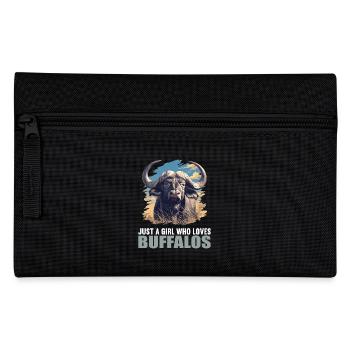 Buffalos Buffalo Büffel - Federtasche - Schwarz - Vorne